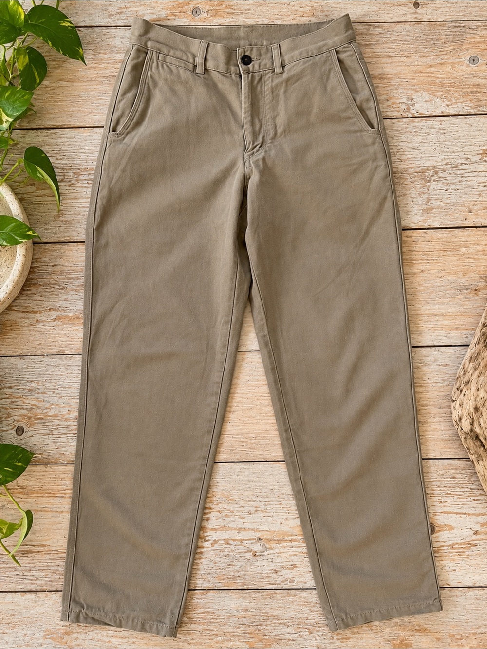 Patagonia Men’s Duck Pants Organic Cotton Khaki STY 55514 Size 30